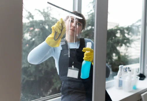Nettoyage de vitres intérieures et extérieures à Saint-Aubin-Celloville